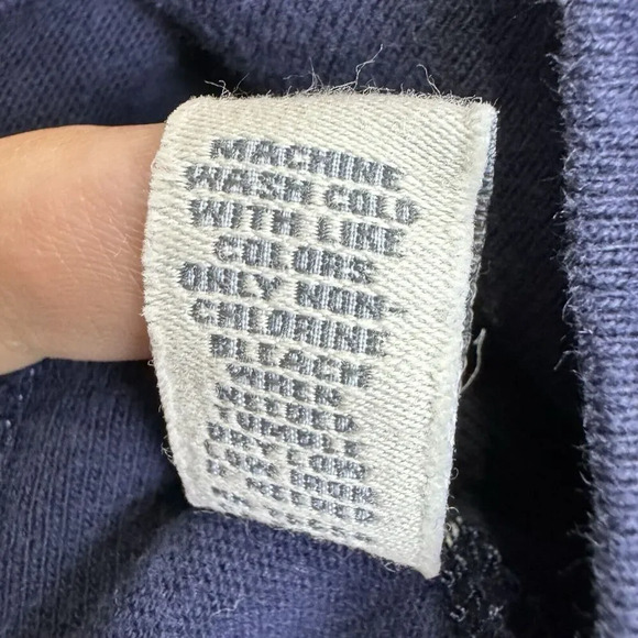 Vintage Y2K Abercrombie Large Hoodie Pullover Spell Out Logo Pockets - Picture 8 of 8